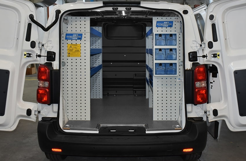 01 allestimento furgone officina opel vivaro 2019 Syncro Trentino