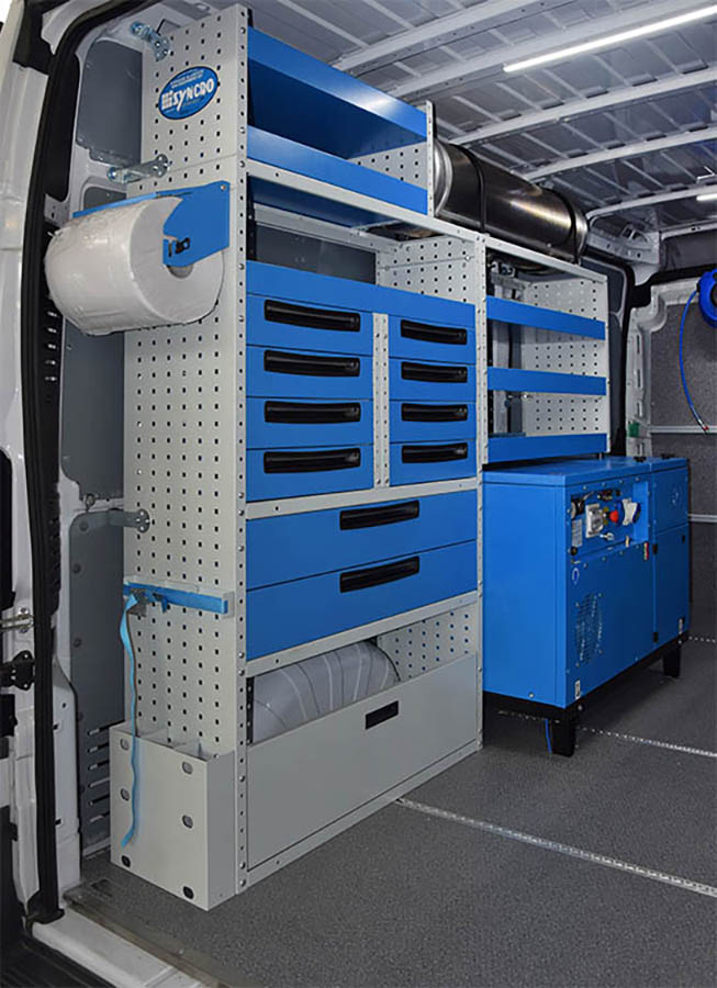 04 macchina combinata generatore e compressore da Syncro System Trentino
